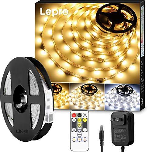 Lepro テープライト Ledテープ 5m 電球色 昼白色 昼光色 明るさ調整 間接照明 リモコン付き 調光調色 イルミネ Wtj1425 Kimaki オンライン 通販 Yahoo ショッピング