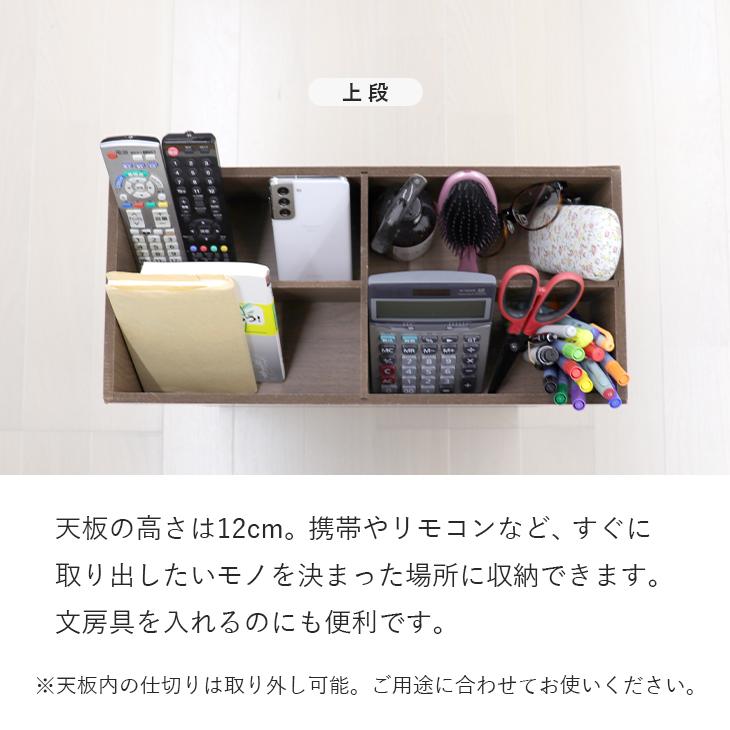 移動式ワゴン キャスター付 上にも物が置ける整理整頓ワゴン スリム 幅