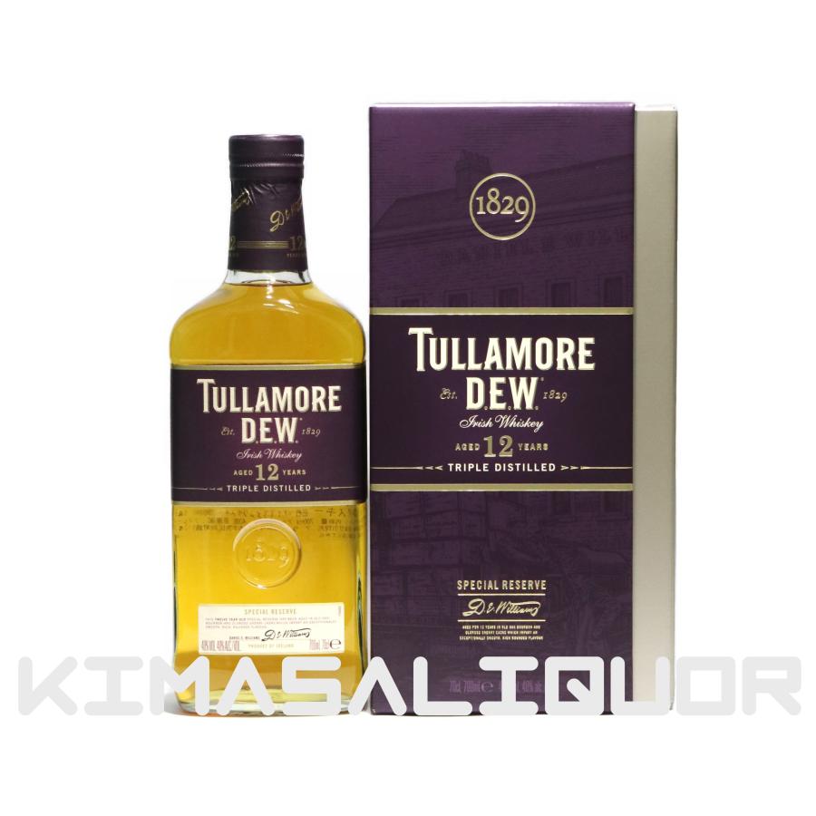 TULLAMORE DEW タラモアデュー 12年 並行品 箱付き 40度 700ml