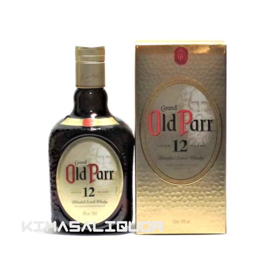 オールドパー 12年 正規品 箱付き 40度 750ml : キマサリカー - 通販