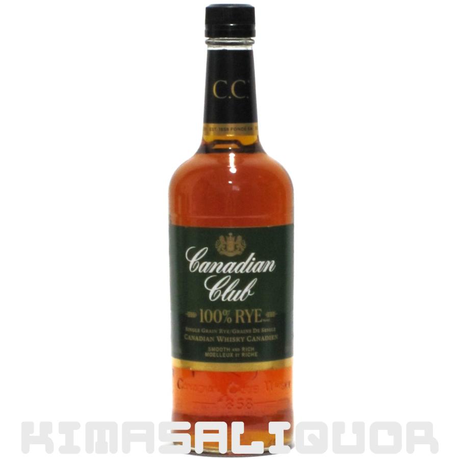 カナディアンクラブ 100% ライ 並行品 40度 750ml : キマサリカー