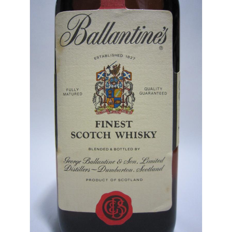 バランタイン ファイネスト [古酒] 特級表示 正規品 43度 760ml