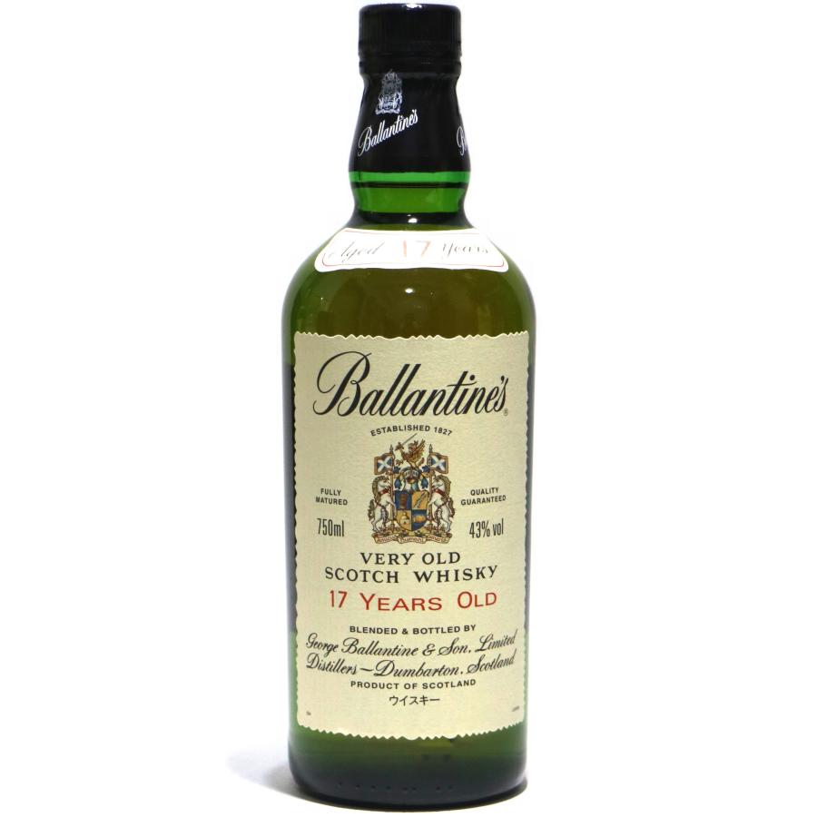 古酒：Ballantine's 17YEARS OLD 　750ml 43度 Ballantine's [古酒] バランタイン 17年 正規品 43度 750ml