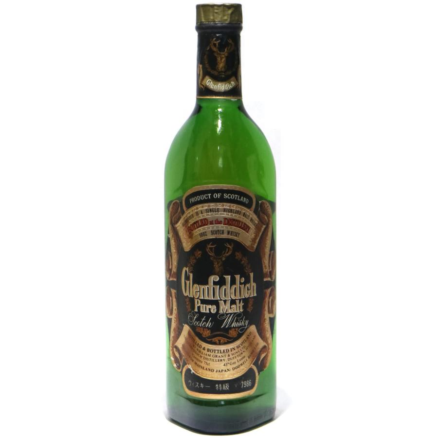 【レトロ：特級表示】グレンフィディック ピュアモルト 43度 750ml グレンフィディック [古酒] ピュアモルト 特級表示 正規品 43度 750ml