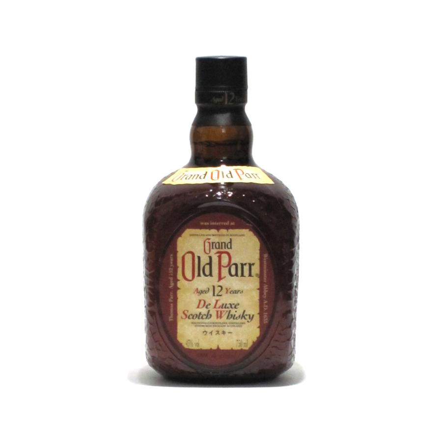 Old Parr 12年 デラックス スコッチウイスキー 750ml　43% オールドパー [古酒] 12年 デラックス 正規品 箱付き 43度 750ml