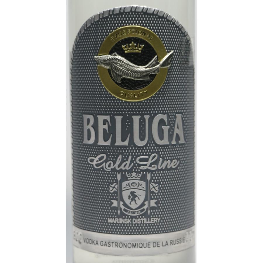 ベルーガ ウォッカ ゴールドライン 並行品 グラス・ブラシ・箱付き 40