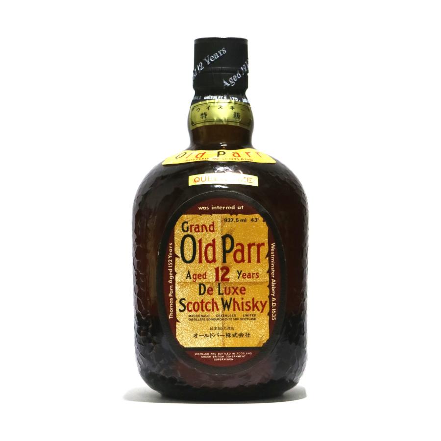オールドパー [古酒] 12年 デラックス クイーンサイズ 特級表示 正規品