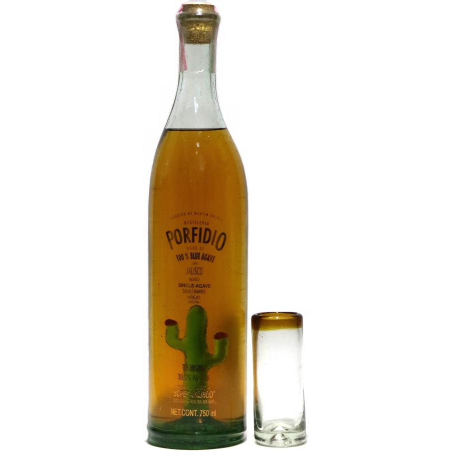 ポルフィディオ テキーラ スーパーハリスコ アネホ（ショットグラス