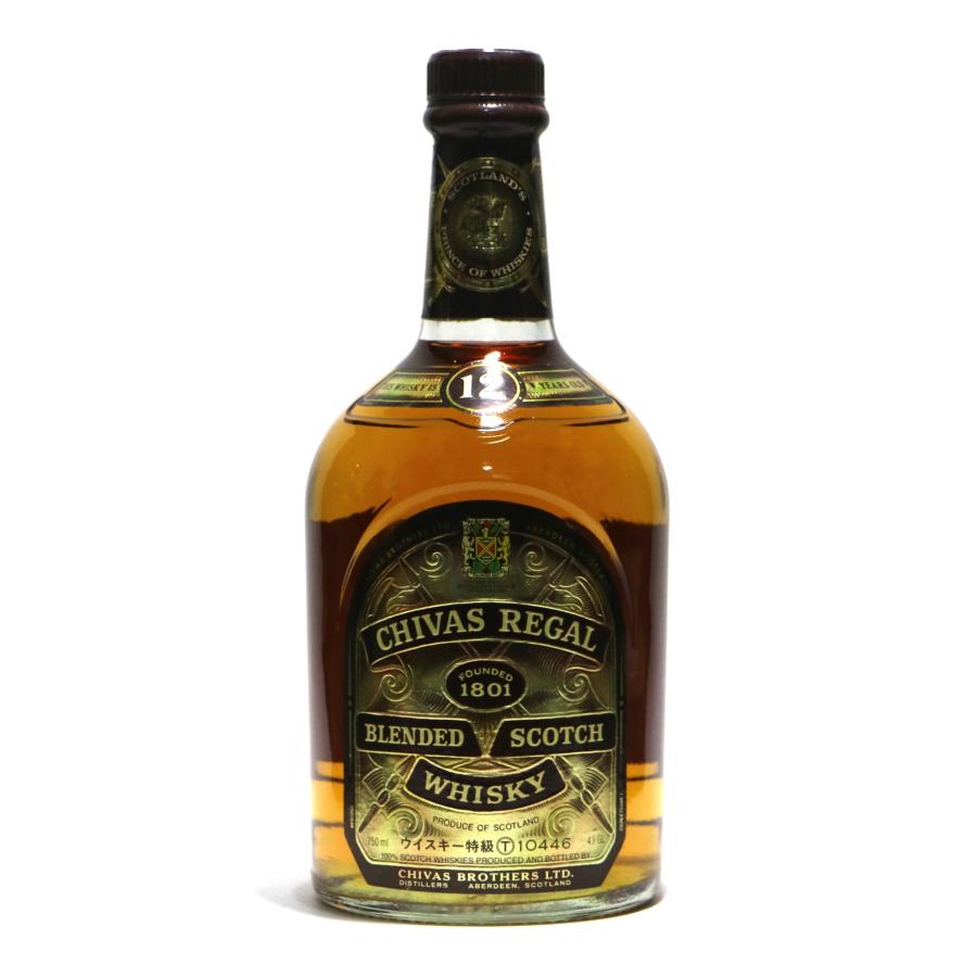 シーバスリーガル（CHIVAS REGAL） [古酒] 12年 特級表示 正規品 箱