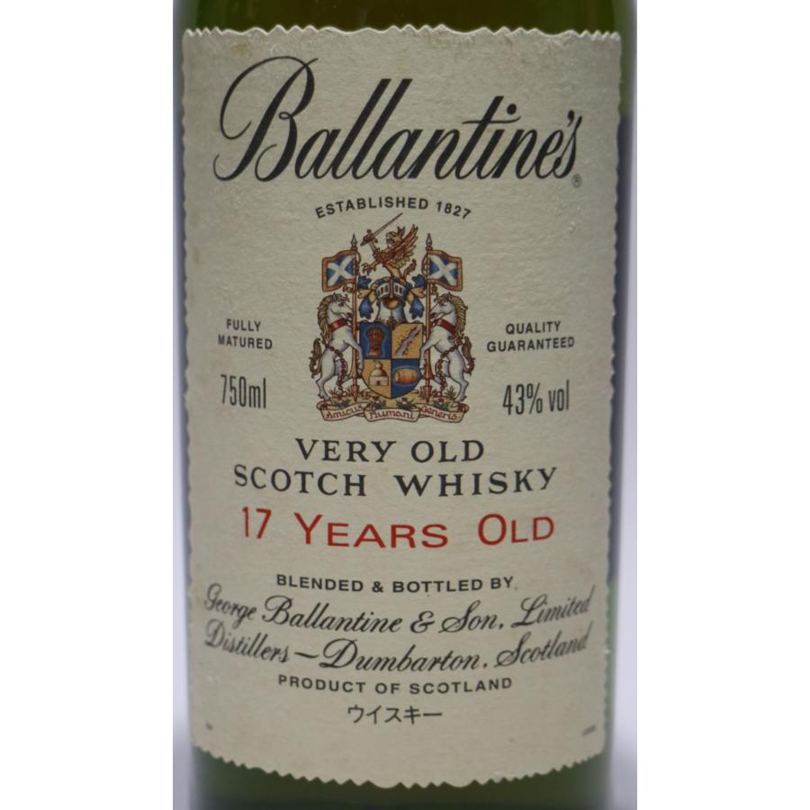 バランタイン 17年 43度 750ml Ballantine's [古酒] バランタイン 17年 正規品 43度 750ml