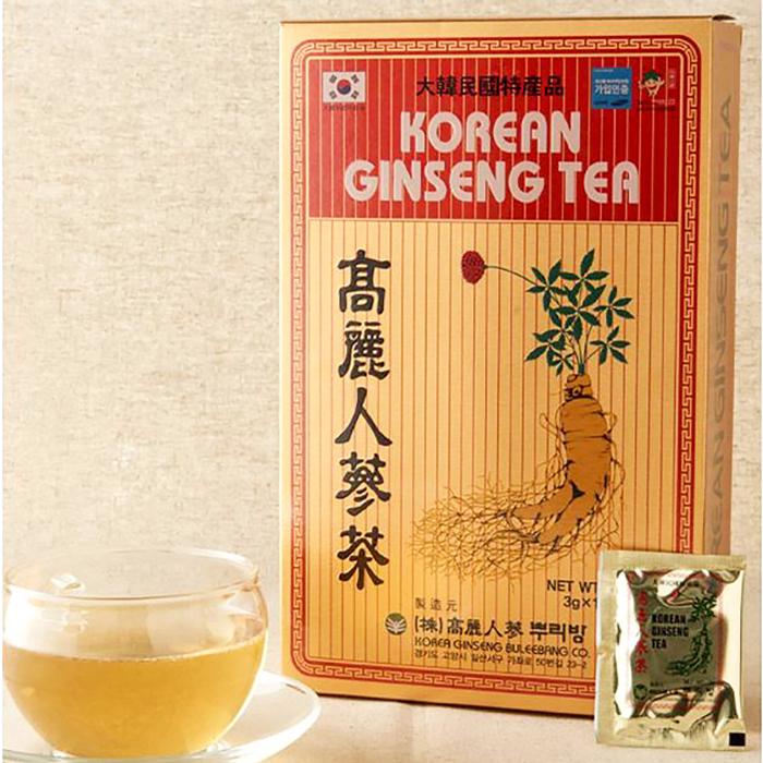 高麗人参茶 3g×50包 韓国直輸入 高麗 人参 お茶 朝鮮人参 健康 美容 茶