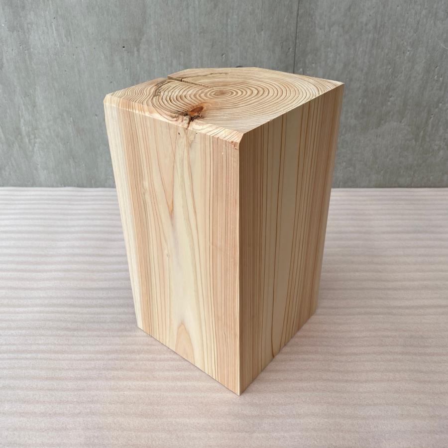 ひのきの直方体 オブジェ アクセサリー置き ディスプレイ 椅子 スツール高級感 ひのきの直方体 オブジェ アクセサリー置き ディスプレイ 椅子