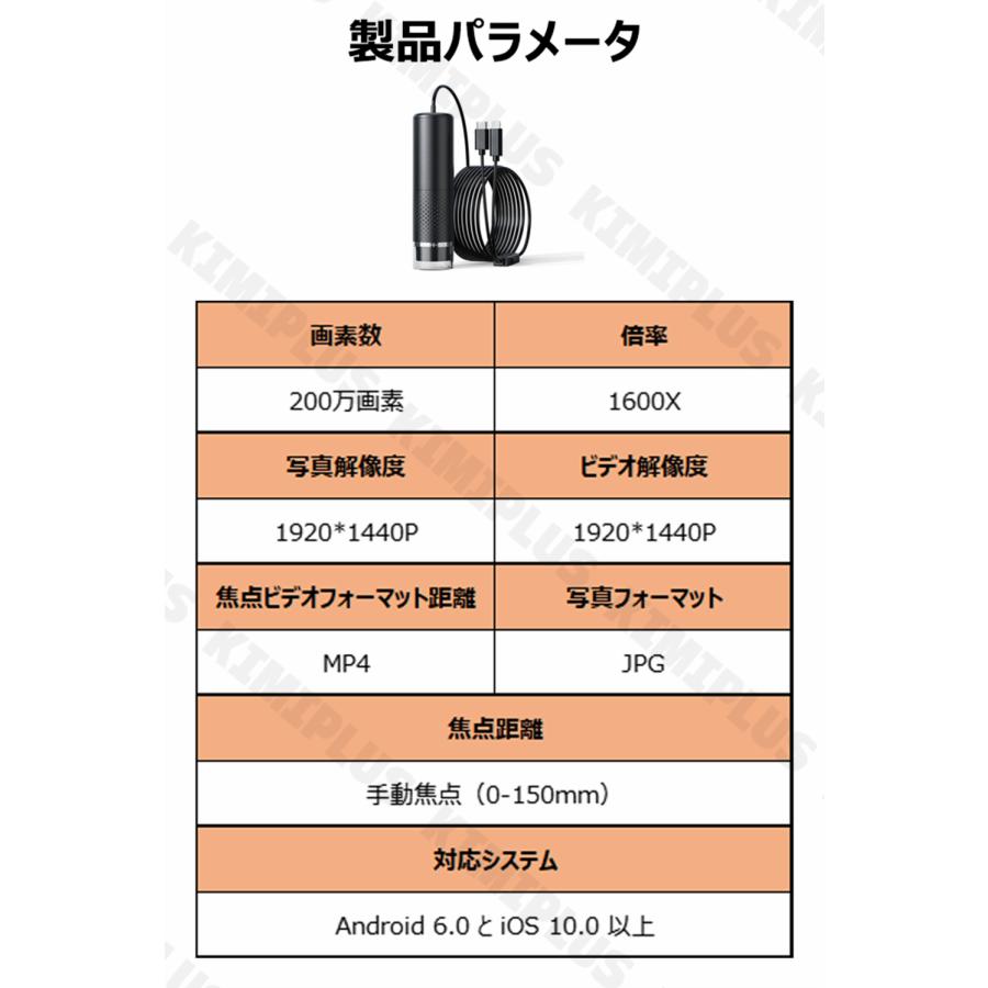 顕微鏡 50~1600倍 電子顕微鏡 写真/録画可能 スマホ/iPhone 顕微鏡 50~1600倍 電子顕微鏡 写真/録画可能 スマホ/iPhone