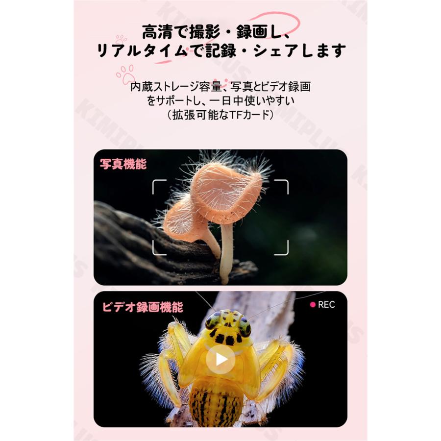 顕微鏡 子供 ハンディ 小学生 子供用 充電式 デジタル顕微鏡 500倍 LEDライト クリスマス プレゼント 単眼鏡 夏休み 宿題 小学生 中学生 生物 研究 観察キット |  | 08