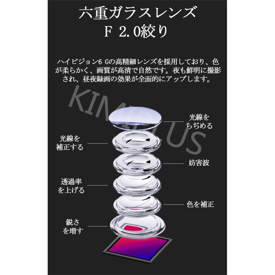 ドライブレコーダー 前後 3カメラ 同時録画 4.0インチ  超広角 前後撮影 WDR Ｇセンサー 24時間駐車監視 衝撃録画 自動録画 バック映像  エンジン連動高速録画｜kimiplus｜06