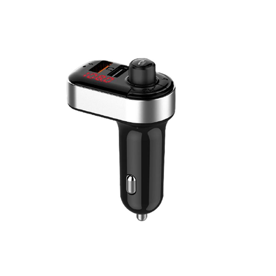 車載 FMトランスミッター BLUETOOTH トランスミッターAUX 多機能 高音質 通話対応 USBメモリ 電源 カーチャージャー シガーソケット |  | 13