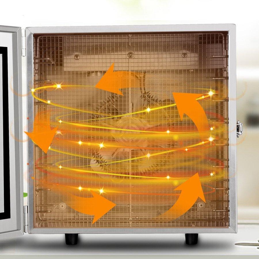 食品乾燥機 家庭用 業務用 ドライフルーツメーカー 小型 8層トレイ大