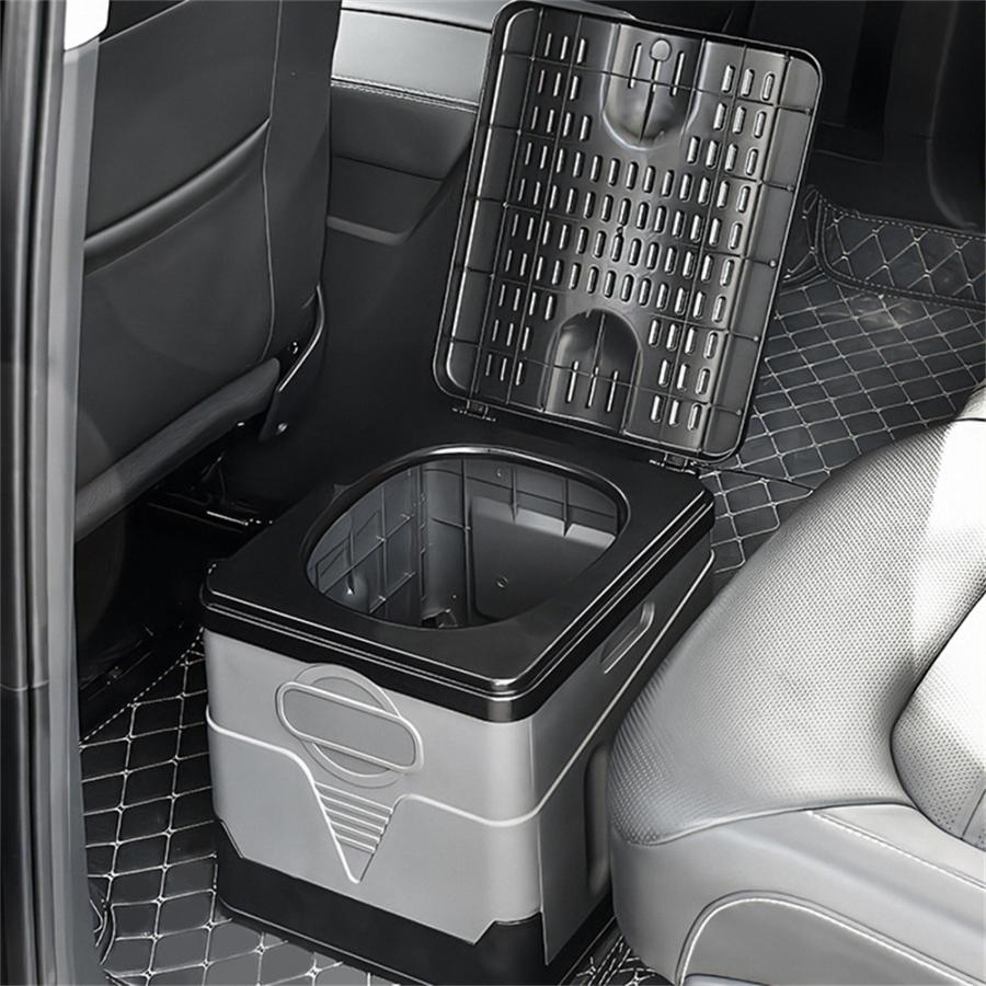 簡易トイレ ポータブル 携帯 車 防災グッズ 大便用 女性 アウトドア キャンプ おすすめ 折りたたみ式 非常用 椅子 災害用 緊急 登山 |  | 05