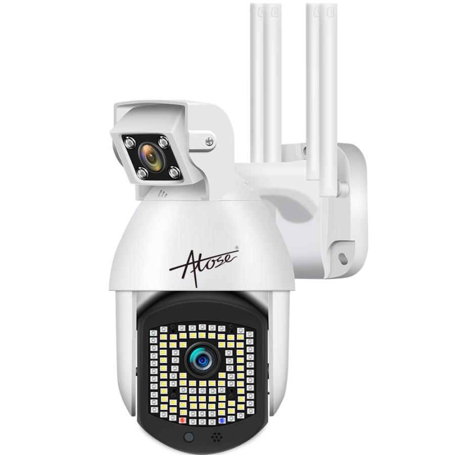 最新AI人感発光】防犯カメラ 屋外 wifi Super HD 300万画素
