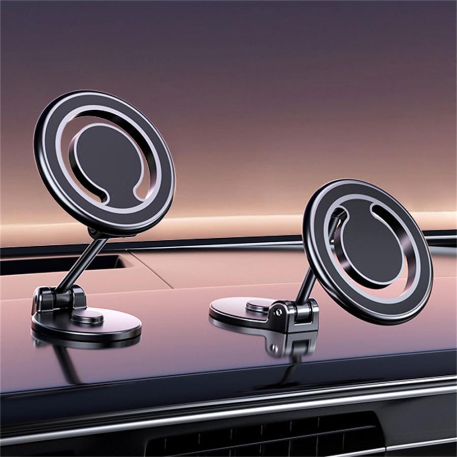 車載ホルダー マグネット式 magsafe iPhone15/14/13/12 スマホホルダー スマホスタンド 車載スタンド 片手操作 360度回転 全機種対応 マグネット車用 |  | 10