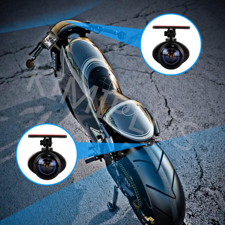 バイク用ドライブレコーダー ソニー IMX 307セゾンサービス GPSレール