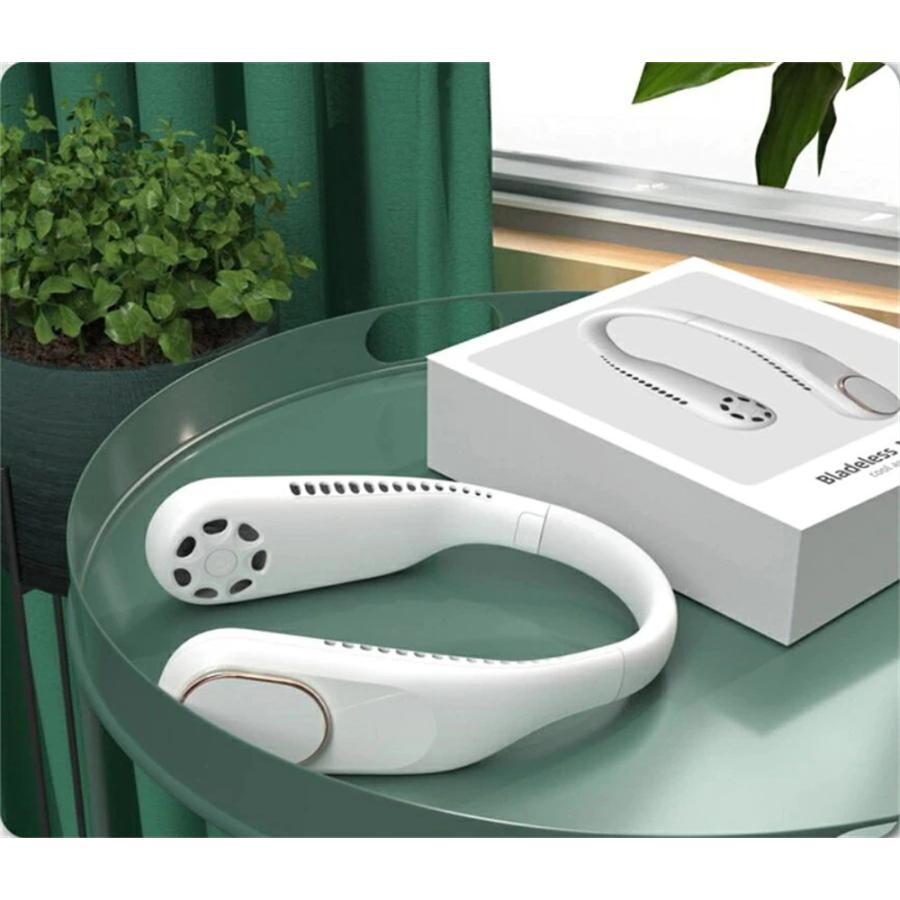 2022新品 首掛け扇風機 携帯扇風機 静音 軽量 USB充電 涼感 熱中症対策 3段階 快適装着 低噪音 360度冷却 ネックバンドファン 日本語説明書付き |  | 17