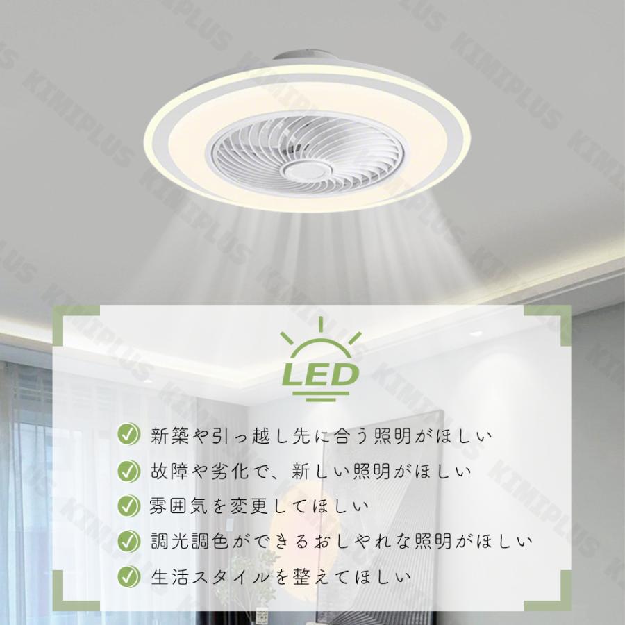 シーリングファン サーキュレーター シーリングライト DC 10畳 薄型 ファン付き 常夜灯 空気循環 LED 北欧 脱衣所 寝室 居間 部屋 和室 洋室 省エネ リモコン |  | 01