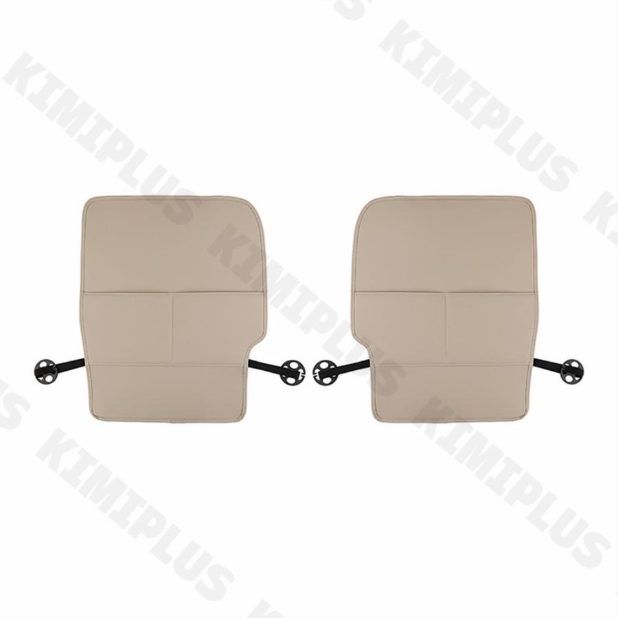 シートバックポケット レザー 本革 トヨタ車用 新型アルファード40系 ヴェルファイア40系 三列目シートバックカバー 傷予防 汚れ予防 車用収納ポケット 小物入れ |  | 07