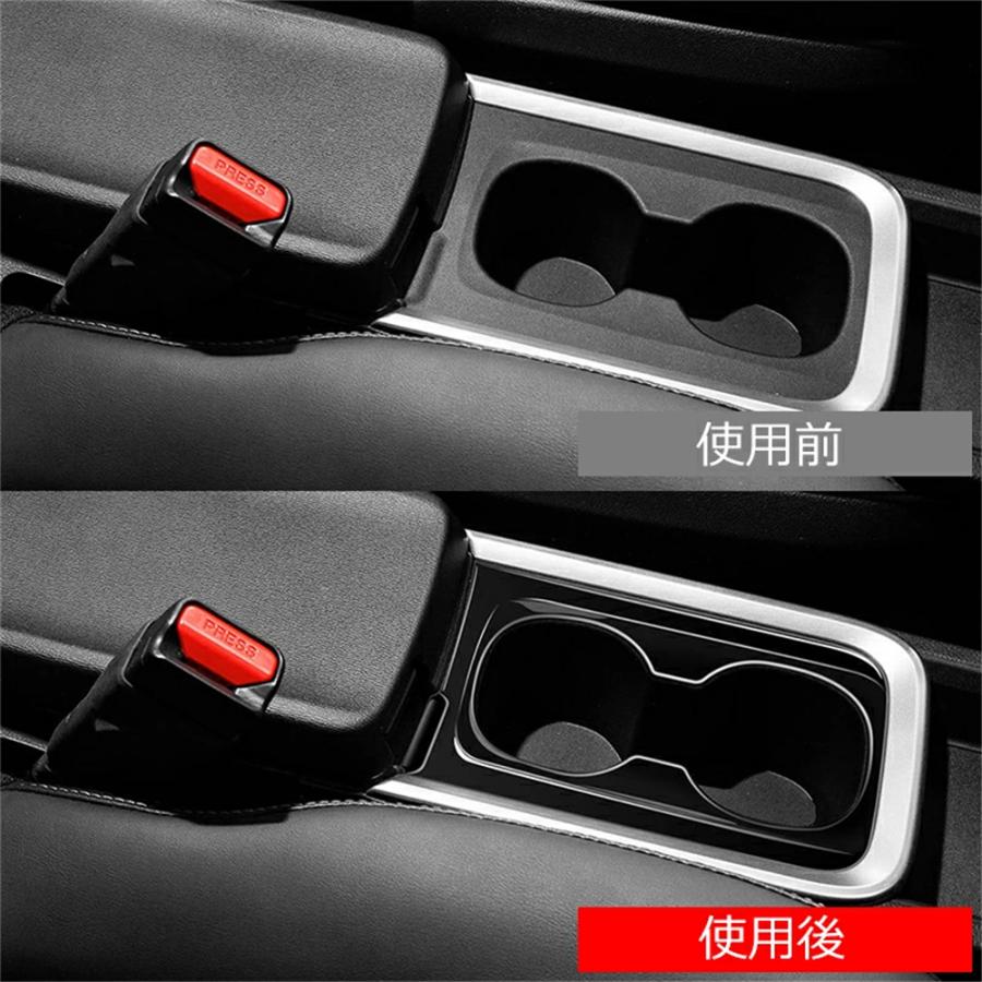新型ヴォクシー90系 ノア90系 アクセサリー カップホルダーガーニッシュ カップホルダーパネル 22年式トヨタVOXY/NOAH 90系に適用 内装改装 フロントロー |  | 02