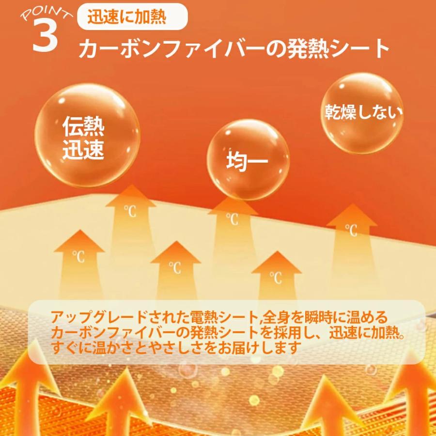 電熱ブランケット 車用 大判 110x150CM 洗濯機対応 シガーソケット 速暖 12V 男女兼用 電気毛布 電熱 ヒーター ブランケット ポンチョ コードレス ひざ掛け |  | 08