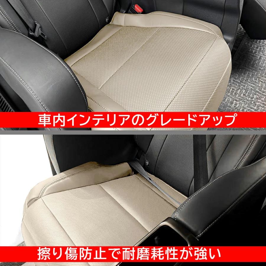 新型 アルファード ヴェルファイア シートカバー トヨタ 40系 2列目シートカバー プロテクター シートクッションん セカンドシートカバー フルカバー 2点セット |  | 05