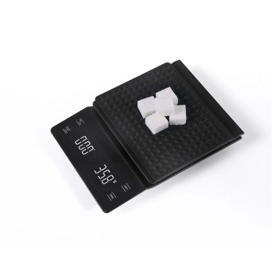 キッチンスケール デジタル 精密 3kg 電子秤 0.01g単位 高精度センサー 計量器 電池付き 滑り止めマット付き 多用途 料理 コーヒー お菓子 |  | 05