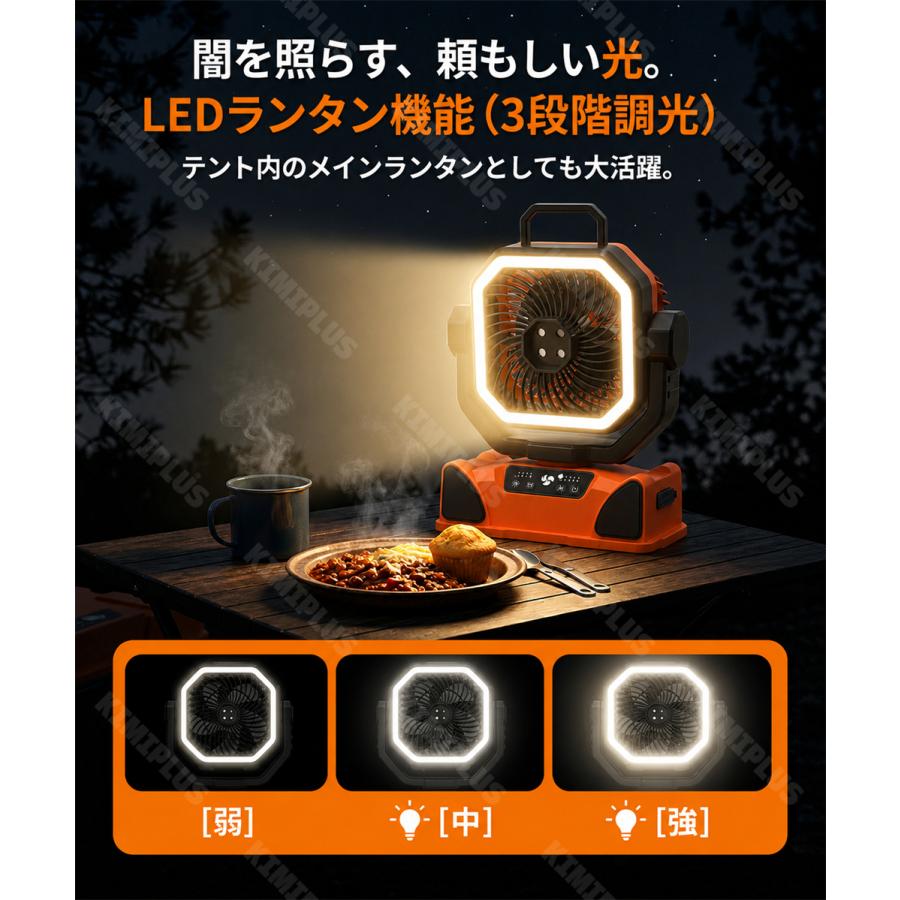 ミストファン キャンプ 扇風機 自動首振り 噴霧 アウトドア 冷風機