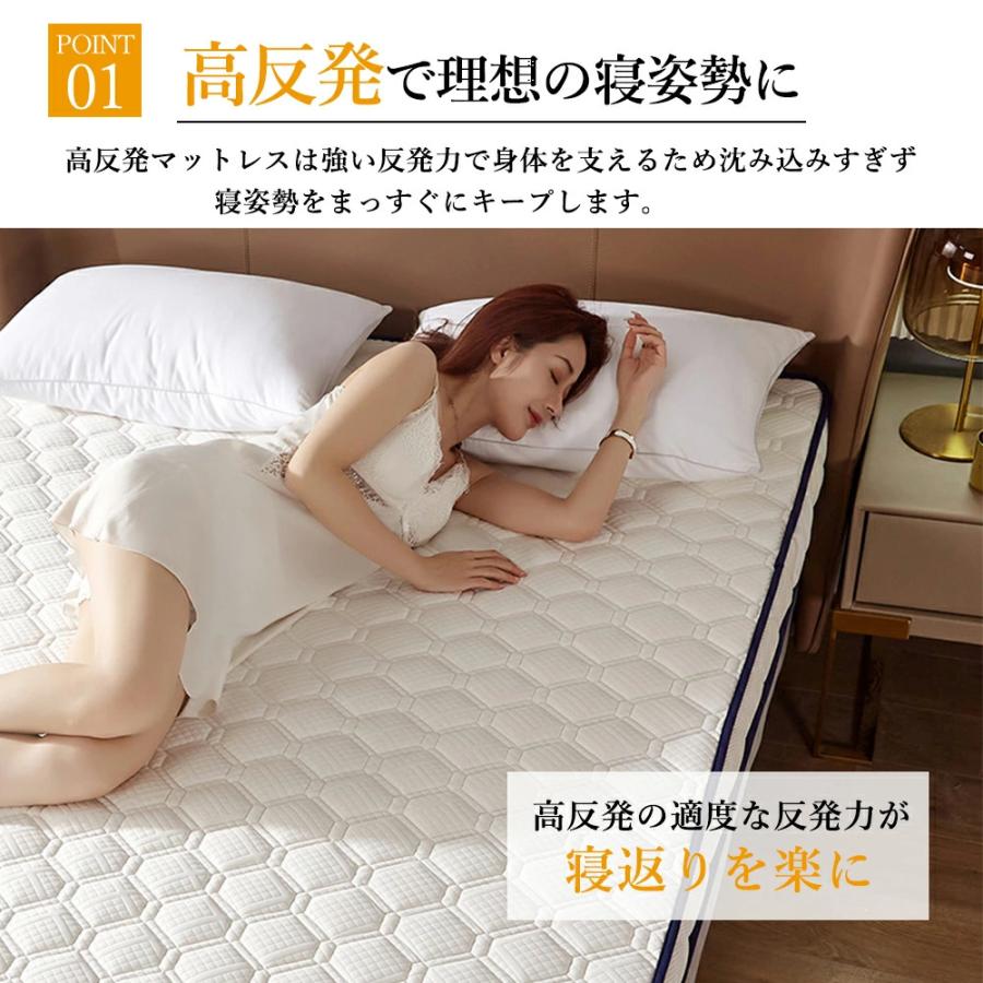 マットレス シングル 腰痛 折りたたみ 高反発 厚さ5cm 9.5cm 腰痛対策