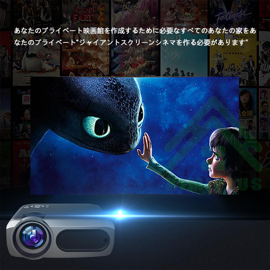 プロジェクター 20000ルーメン スクリーン付き 小型 家庭用プロジェクター Amazon.co.jp: YOWHICK プロジェクター 小型 20000ルーメン