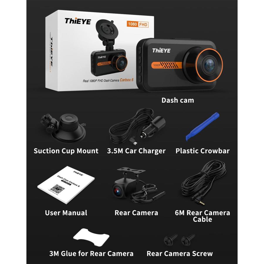 ドライブレコーダー 前後2カメラ 全天周ドライブレコーダー 360° ドライブレコーダー 前後 2カメラ 1080P 170度超広角 360度全方位 3