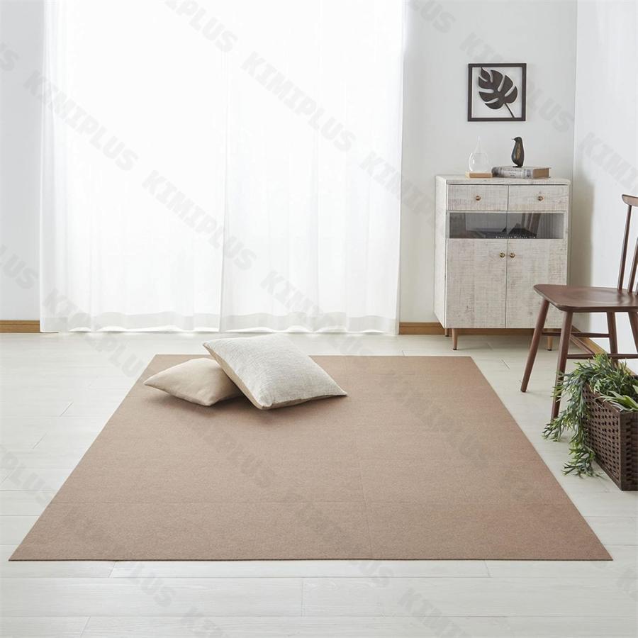 ジョイント マット フローリング カーペット② 30x30cm 60枚　タイル Amazon.co.jp: ジョイントマット カーペット フローリング【30*30cm 20