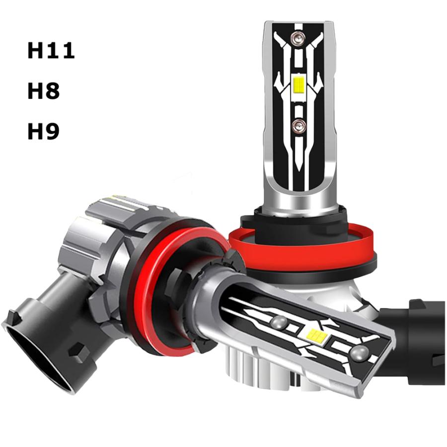 LEDヘッドライト hi lo切替 CSPチップ搭載 新基準車検対応 LED H4 バルブ ホワイト 12V車用LEDランプ ファンレス 静音 2個セット H4 HB3 HB4 H11 H8 H9 |  | 11