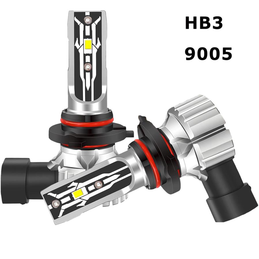 LEDヘッドライト hi lo切替 CSPチップ搭載 新基準車検対応 LED H4 バルブ ホワイト 12V車用LEDランプ ファンレス 静音 2個セット H4 HB3 HB4 H11 H8 H9 |  | 12
