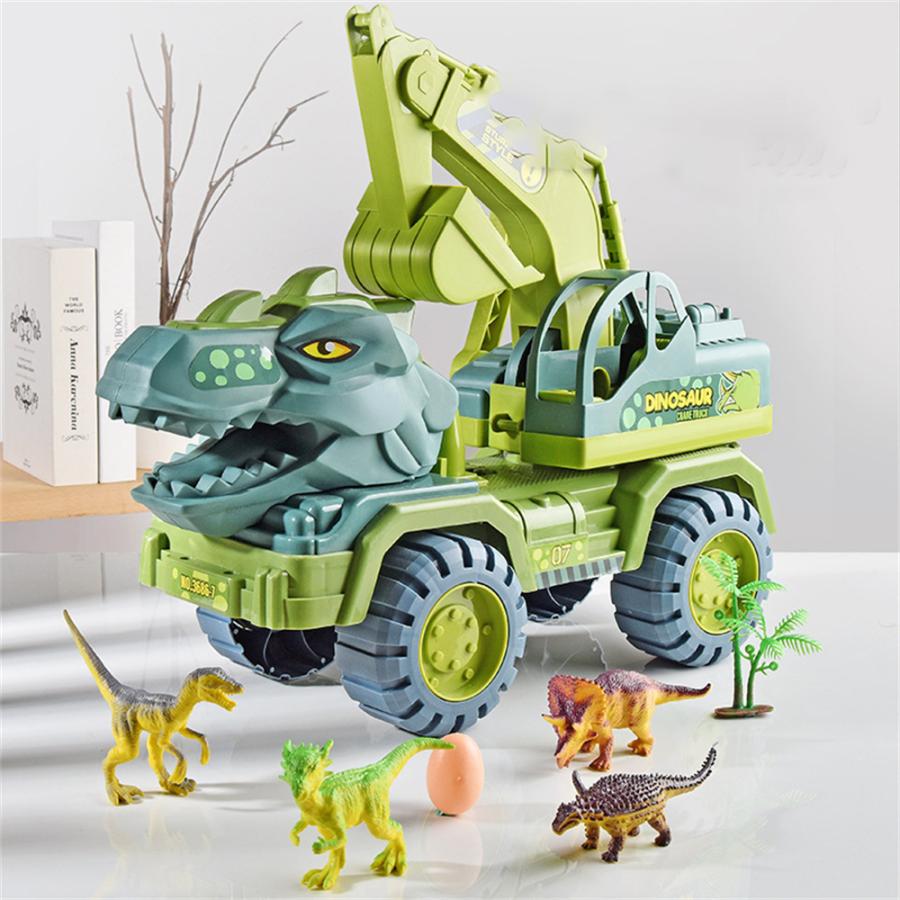 車 おもちゃ 恐竜おもちゃ 恐竜セット 知育玩具 男の子 工事車両