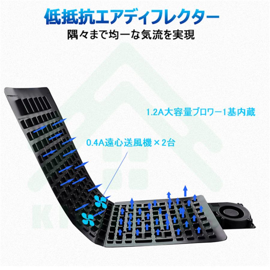 カーシートカバー 防水 フロント座席 2in1 送風 振動按摩 春夏多機能