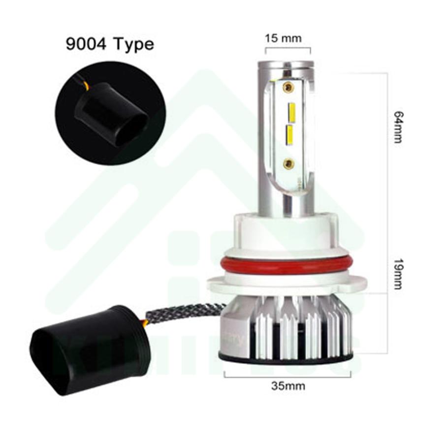 LED ヘッドライト フォグランプ バルブ Hi/Lo H4 H13 9004 車検対応 