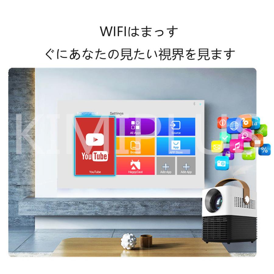 プロジェクター7200lmWiFi1920×1080リiOS/Android対応 プロジェクター7200lmWiFi1920×1080リiOS/Android対応