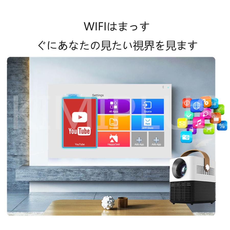 1年保証】 プロジェクター 小型 高輝度 モバイルプロジェクター オート