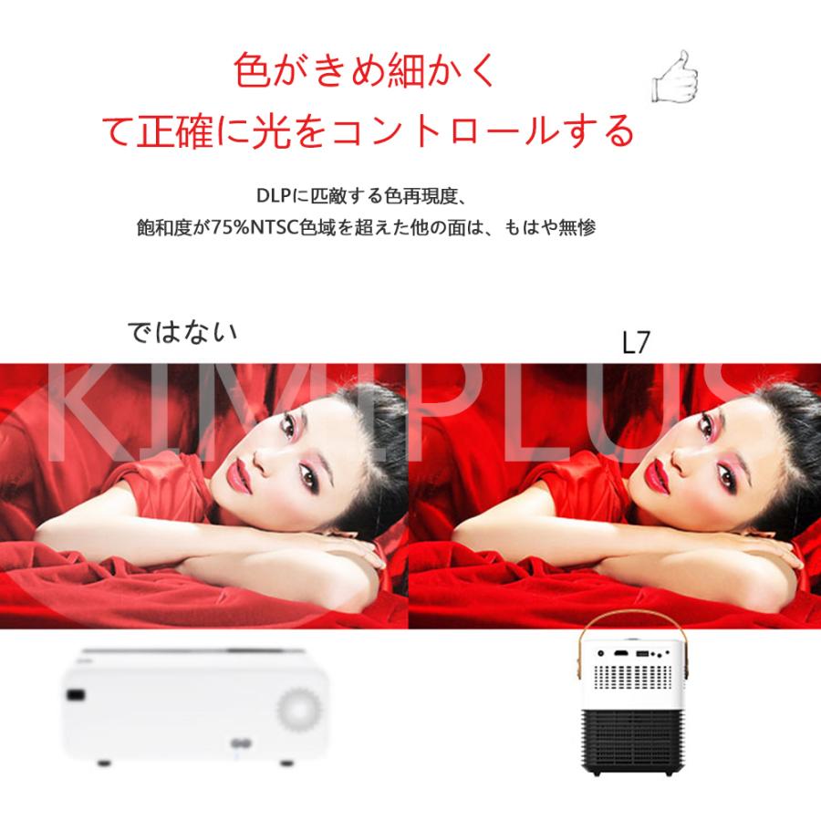 1年保証】 プロジェクター 小型 高輝度 モバイルプロジェクター オート