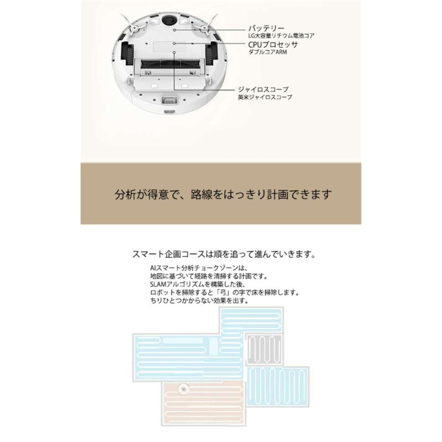 ロボット掃除機　BoostIQ搭載 / 超薄型 / 強力吸引 / 静音設計 / 自動充電 / 落下防止 / 衝突防止リモコン操作 コンパクト 簡単ごみ捨て ブラシ |  | 06