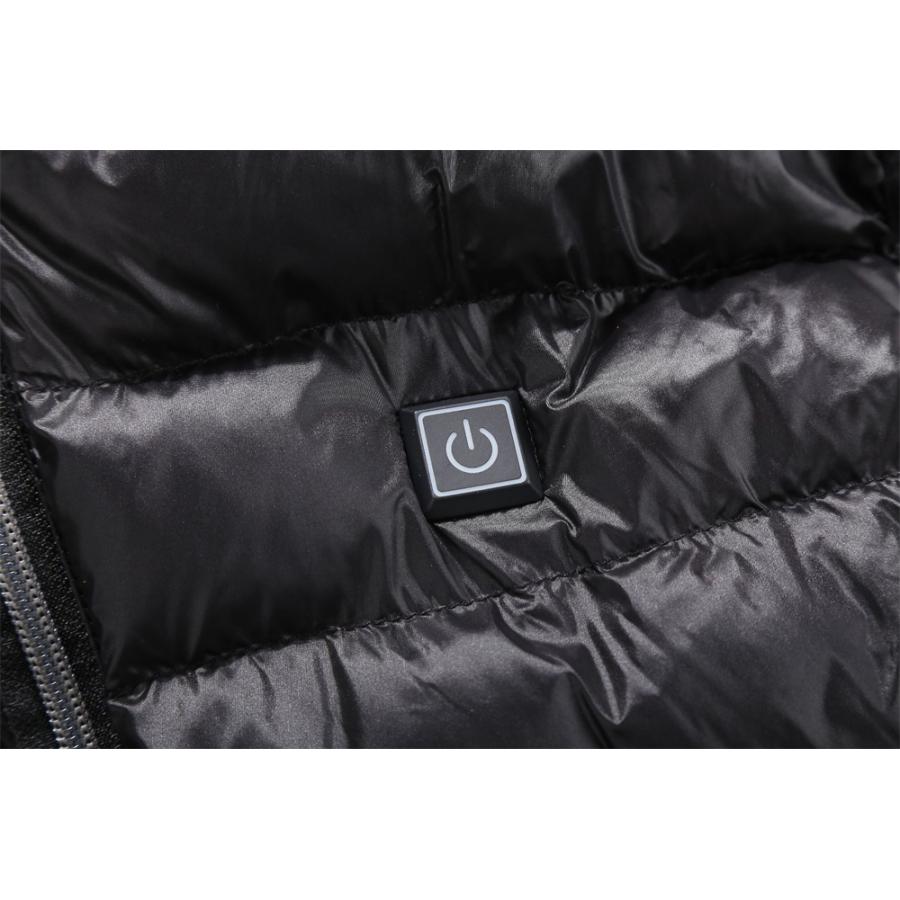 MIDIAN 電熱ベスト ホットベスト USB充電式加熱 ヒーターダウンベスト 防寒 男女兼用 水洗いできスキー スケート 登山 釣り 生理 冷え性 に対応 敬老の日 |  | 20