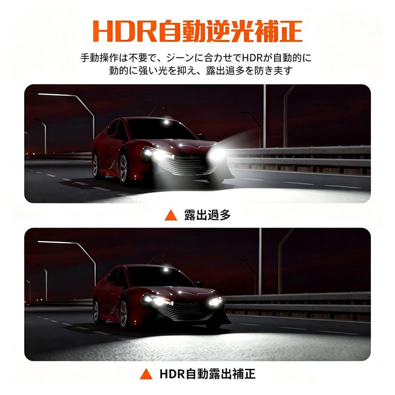 ドライブレコーダー バイク用 2インチ 前後デュアルHD 1080P 前後2カメラ リモコン付GPS WIFI 140°超広角 HD防振 防水 IP67 USBで充電可能 超高画質 ループ録画 |  | 14