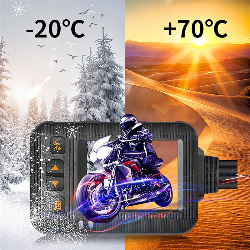 ドライブレコーダー バイク用 2インチ 前後デュアルHD 1080P 前後2カメラ リモコン付GPS WIFI 140°超広角 HD防振 防水 IP67 USBで充電可能 超高画質 ループ録画 |  | 15