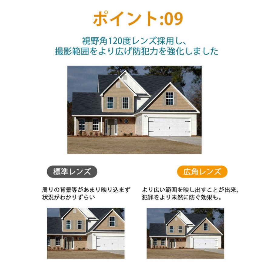 翌日発送 Atose 1年保証 2021最新仕様 新型防犯カメラ 8ｗソーラーパネル付き 完全無線 防犯カメラ 1080P 200万高画素 IP66防水防塵 Wifi SDカード録画 送料無料 |  | 14